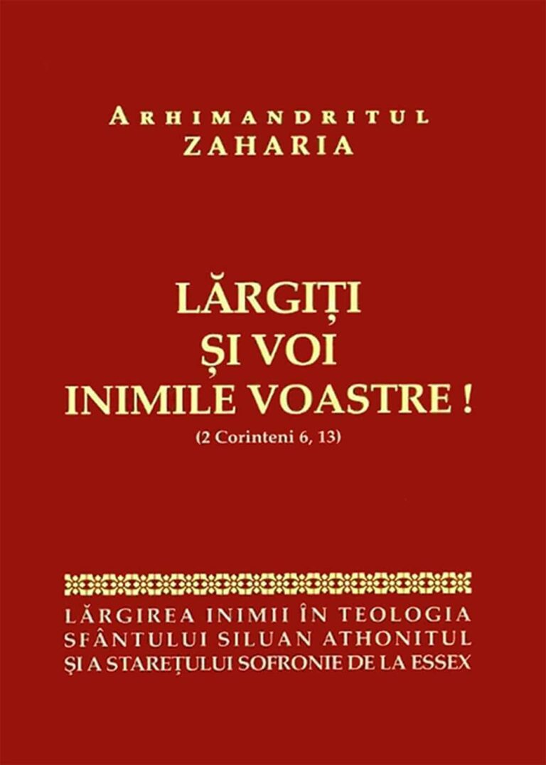 Largiti si voi inimile voastre