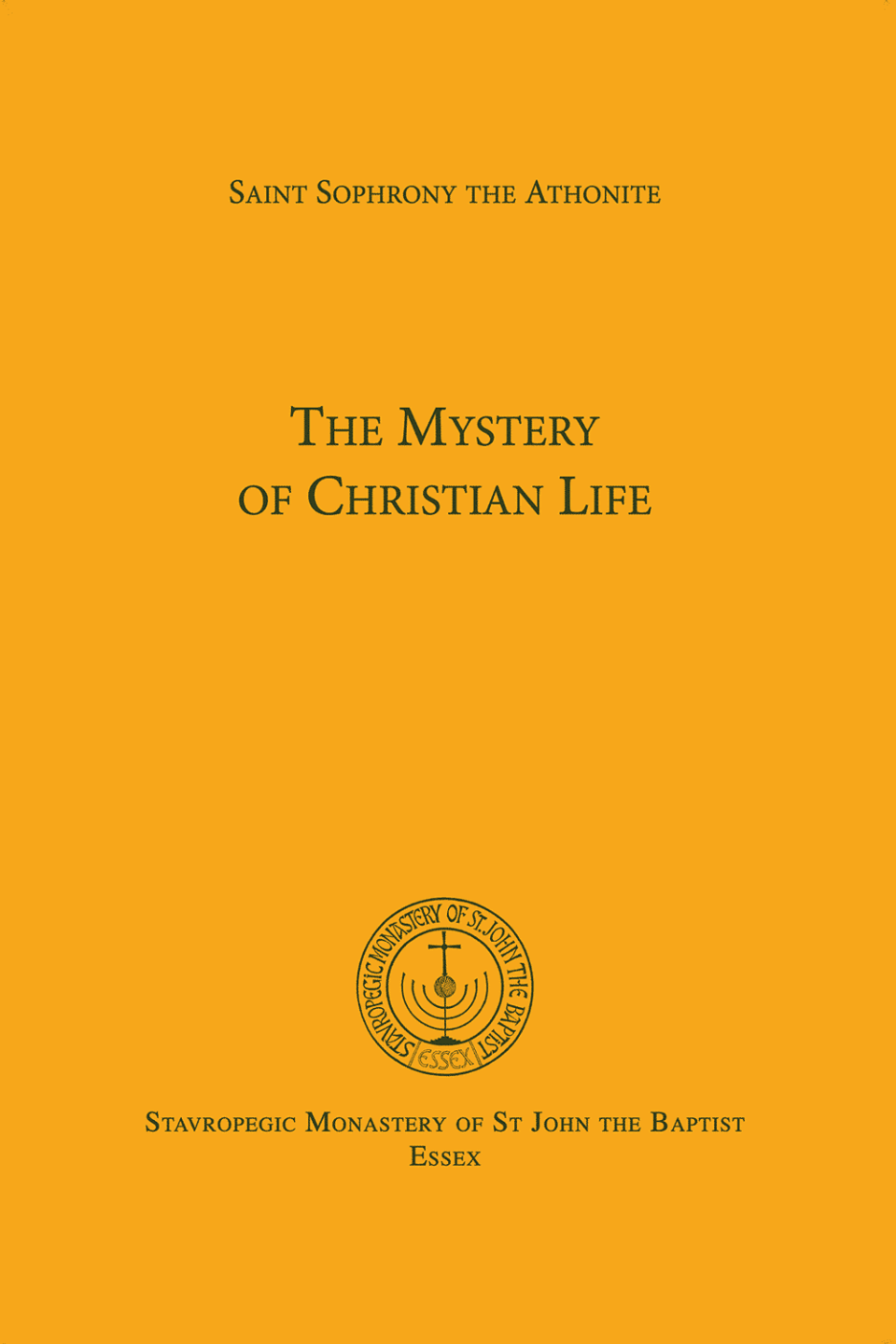 The Mystery of Christian Life